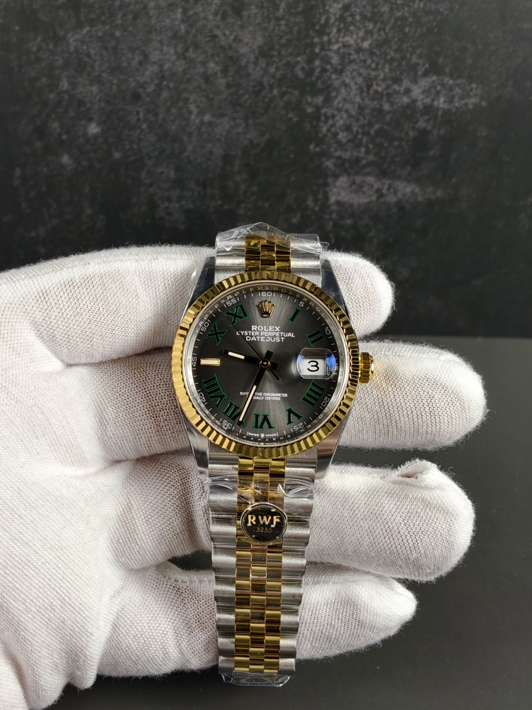 RW Datejust Wimbledon Two-Tone Yellow Gold 36mm – Jubilee | JH3235 Free-Sprung Movement