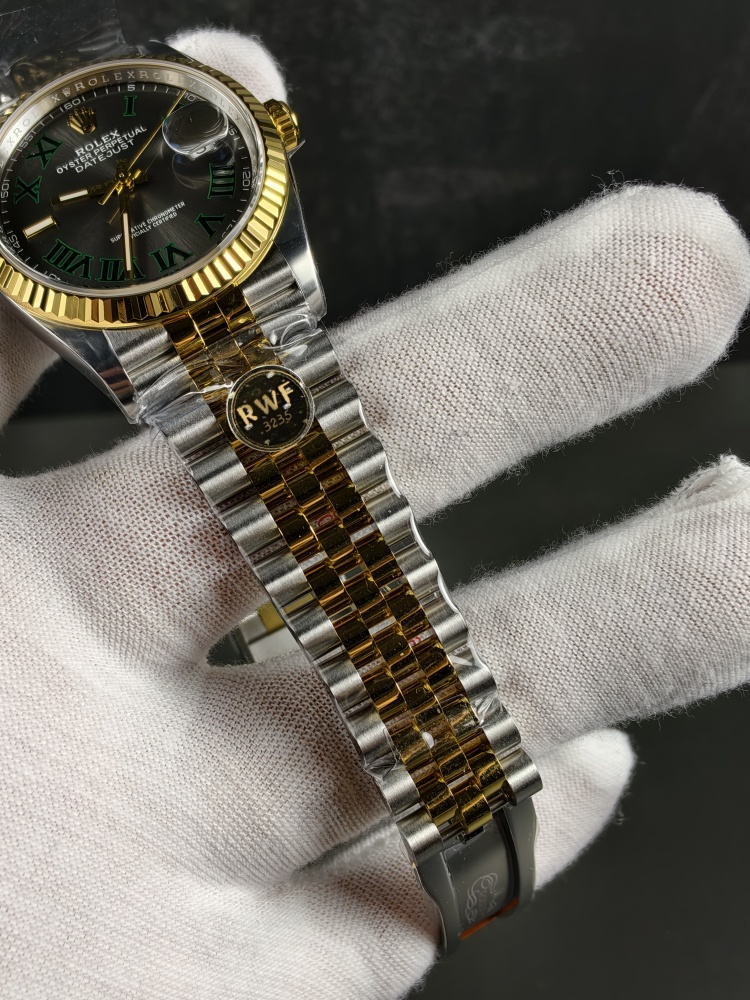 RW Datejust Wimbledon Two-Tone Yellow Gold 36mm – Jubilee | JH3235 Free-Sprung Movement