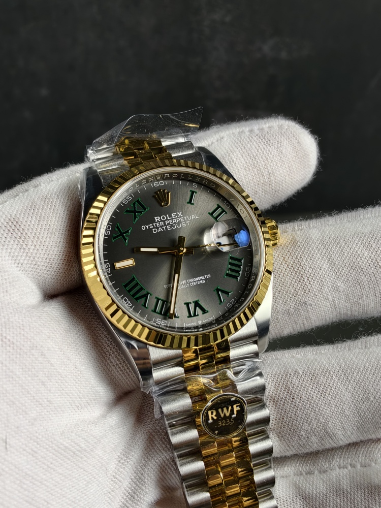 RW Datejust Wimbledon Two-Tone Yellow Gold 36mm – Jubilee | JH3235 Free-Sprung Movement