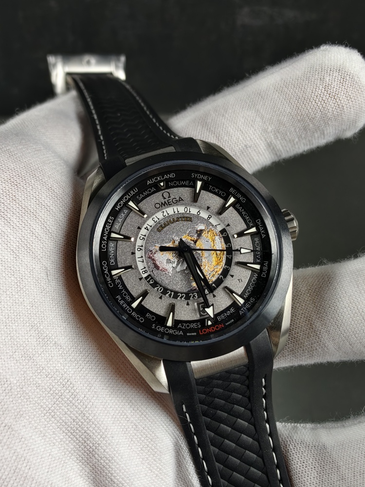 VSF Seamaster Aqua Terra Worldtimer Black Dial 43mm – VS8938 Automatic Movement