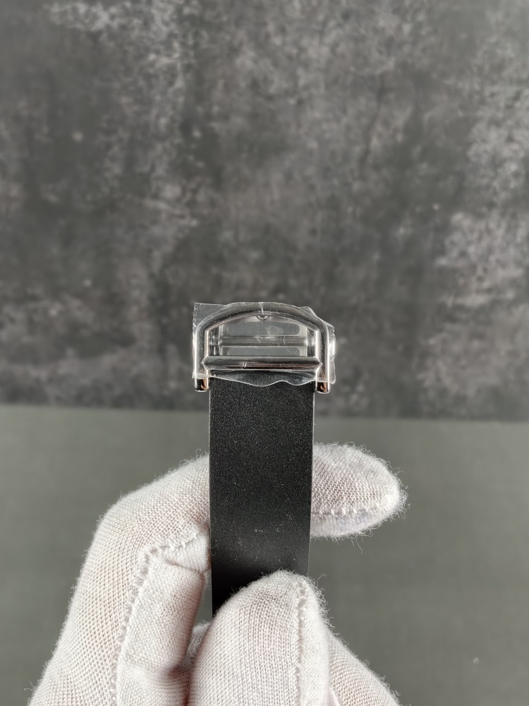 BVF Santos de Cartier Large ADLC | 39.8mm | Miyota 9015 Automatic Movement | Black Rubber Strap