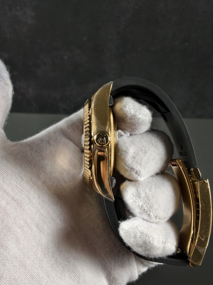 3B Weighted Sky-Dweller Yellow Gold | 42mm | White Dial | Oysterflex Bracelet | DD9002 Super Clone Movement | 186g