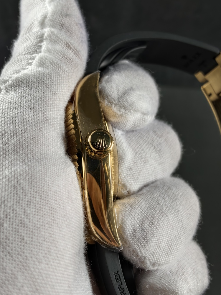 3B Weighted Sky-Dweller Yellow Gold | 42mm | White Dial | Oysterflex Bracelet | DD9002 Super Clone Movement | 186g