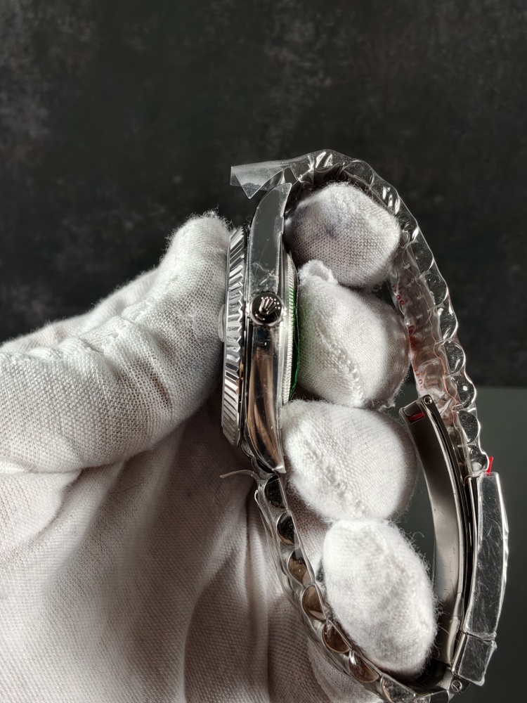 RW Green Motif Datejust | 41mm | Free-Sprung JH3235 Super Clone Movement | Jubilee Bracelet | Fluted Bezel