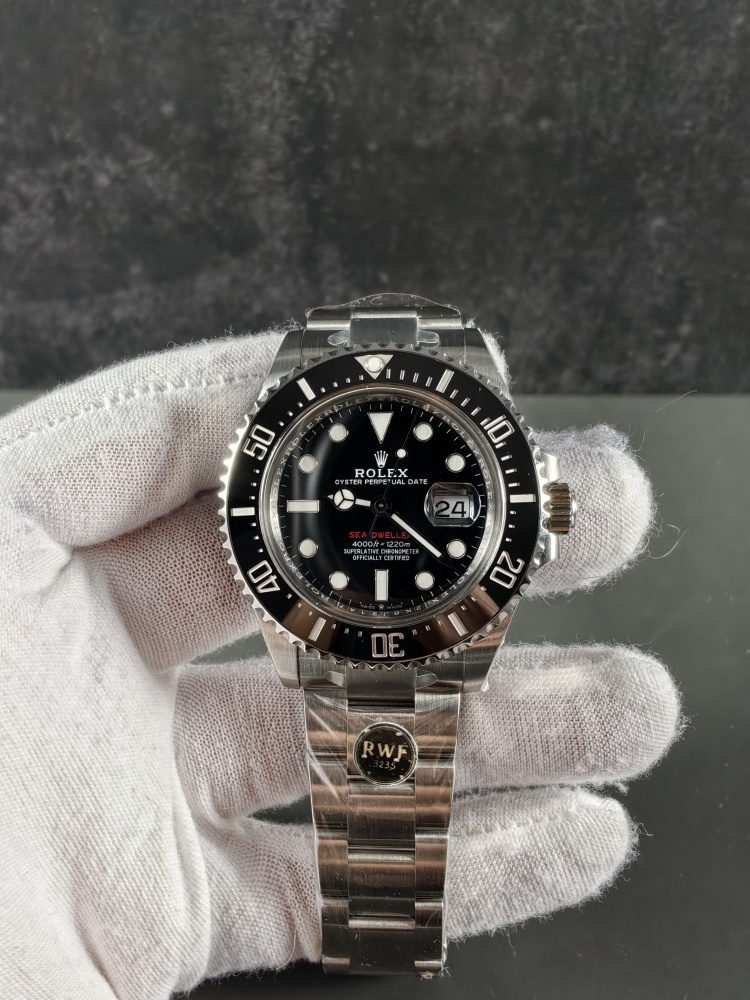 RW Sea-Dweller | 43mm | Free-Sprung JH3235 Super Clone Movement | Oyster Bracelet