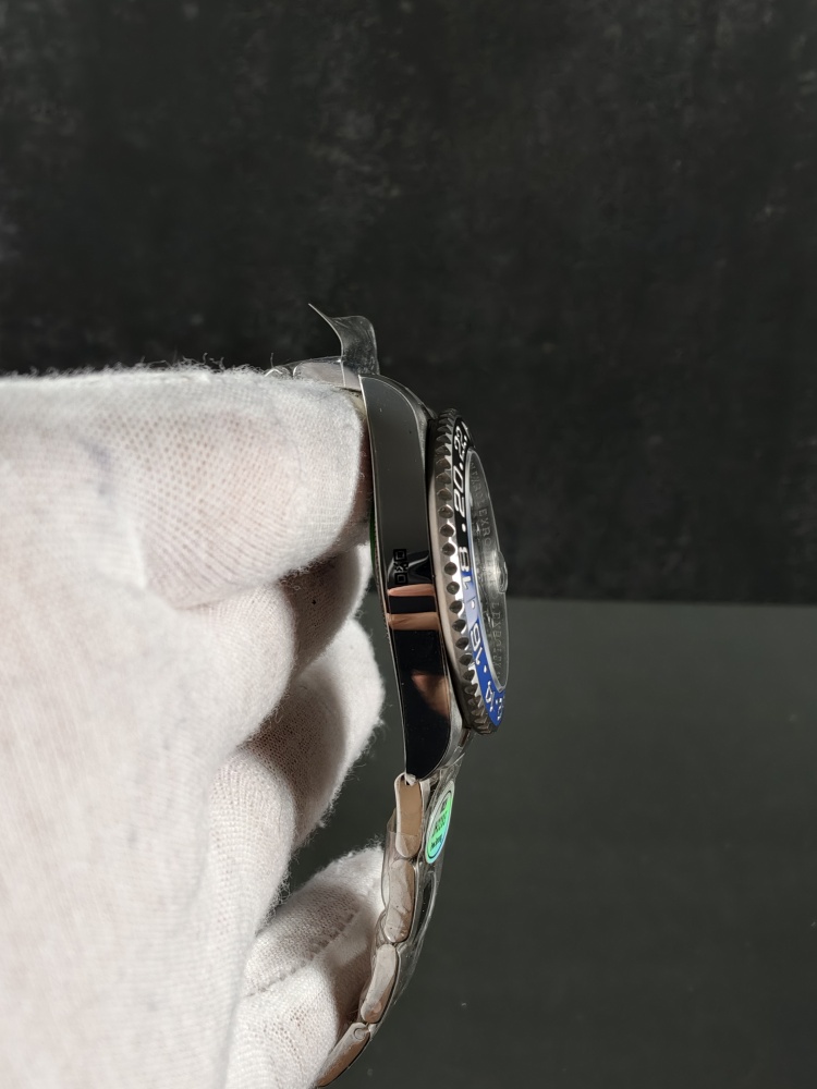 RICH GMT-Master II Batman | 40mm | Free-Sprung JH3285 Super Clone GMT Movement | Oyster Bracelet