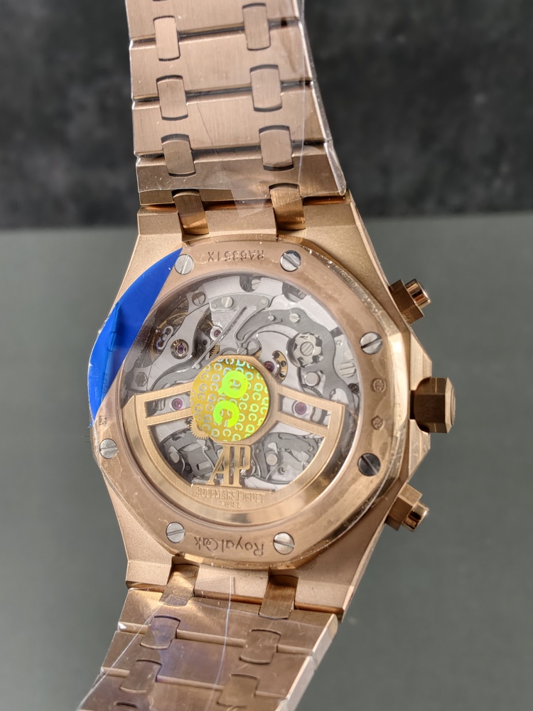 APSF V2 Free-Sprung Royal Oak Selfwinding Chronograph 26240 Rose Gold White Dial | 41mm | SH4401 V2 Free-Sprung Flyback Chronograph Movement