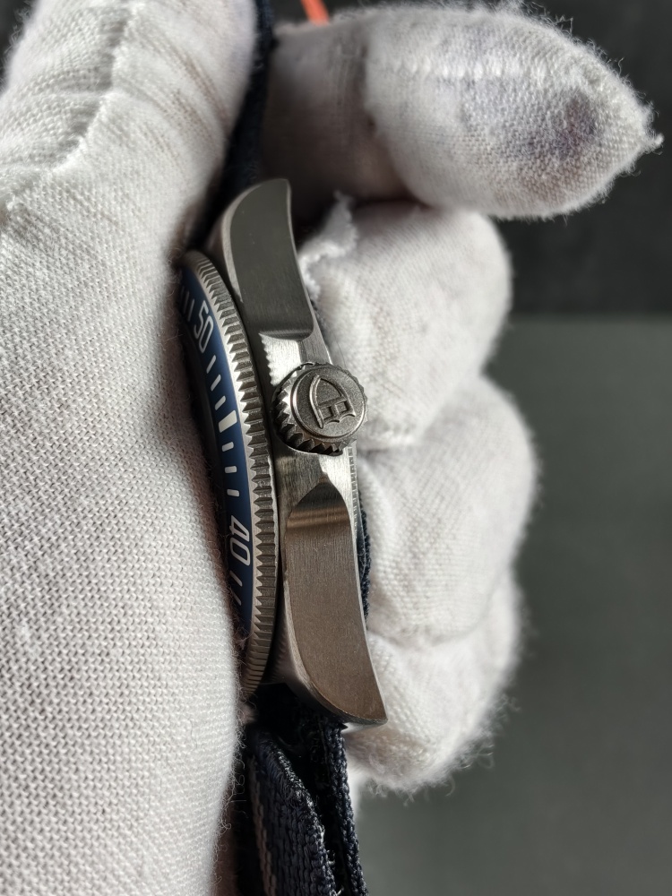 M+ Pelagos FXD GMT Blue Dial | 42mm | True GMT Automatic Movement | Blue Fabric Strap
