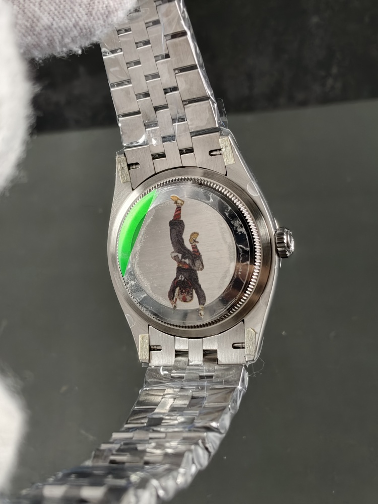 RW Silver Datejust | 36mm | Free-Sprung JH3235 Super Clone Movement | Jubilee Bracelet | Fluted Bezel