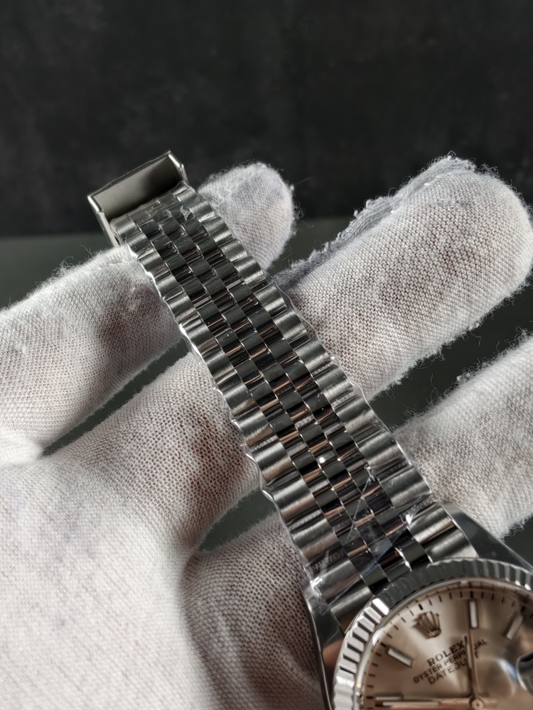 RW Silver Datejust | 36mm | Free-Sprung JH3235 Super Clone Movement | Jubilee Bracelet | Fluted Bezel