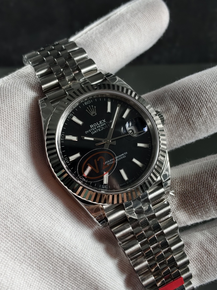 VSF V2 Datejust 41 Black Dial | 41mm | DD3235 Super Clone Movement