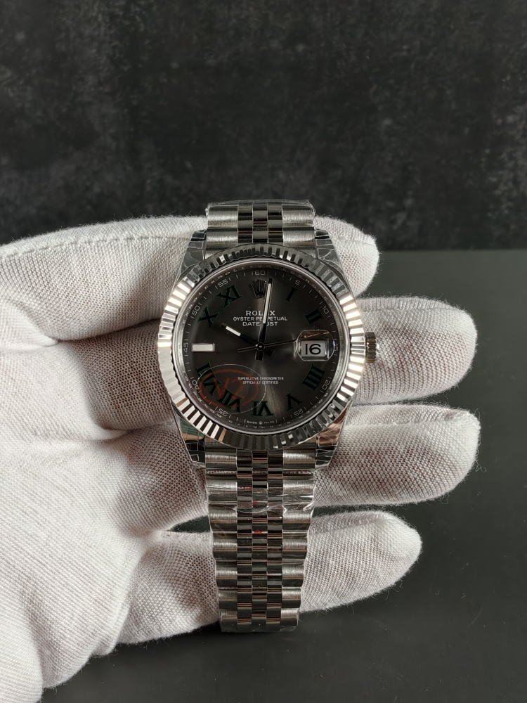 VSF V2 Wimbledon Datejust 41mm | Fluted Bezel | Jubilee Bracelet | DD3235 Movement
