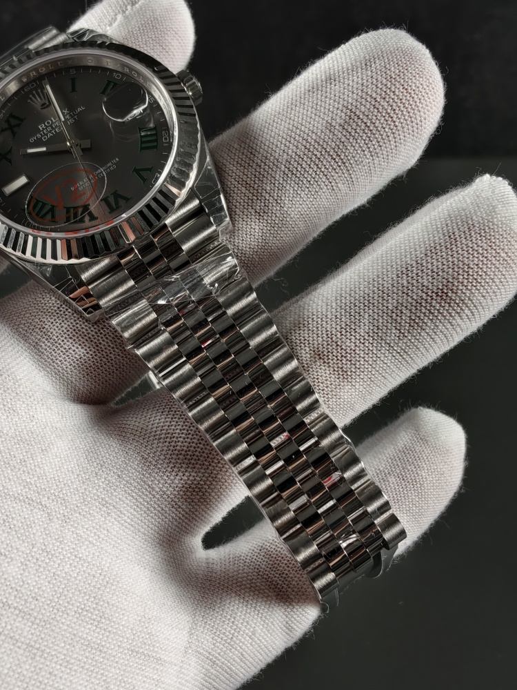 VSF V2 Wimbledon Datejust 41mm | Fluted Bezel | Jubilee Bracelet | DD3235 Movement