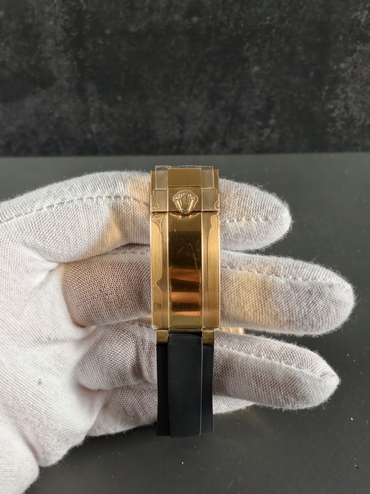 VSF V2 Daytona 126518LN Black & Everose Gold | 40mm | Weighted | DD4131 Super Clone Chronograph Movement | Oysterflex Bracelet (Size E+F)