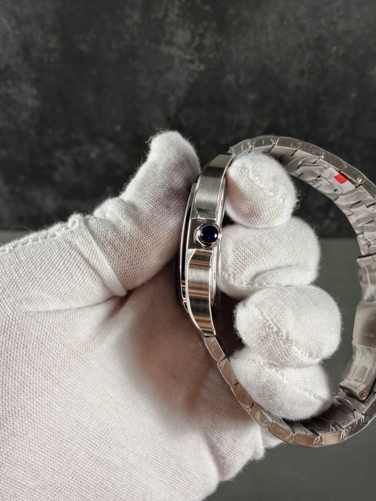 RICH Santos de Cartier Skeleton WHSA0015 | 39.8mm | 9611 MC Clone Manual-Wind Movement