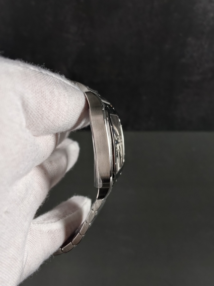 RICH Santos de Cartier Skeleton WHSA0015 | 39.8mm | 9611 MC Clone Manual-Wind Movement