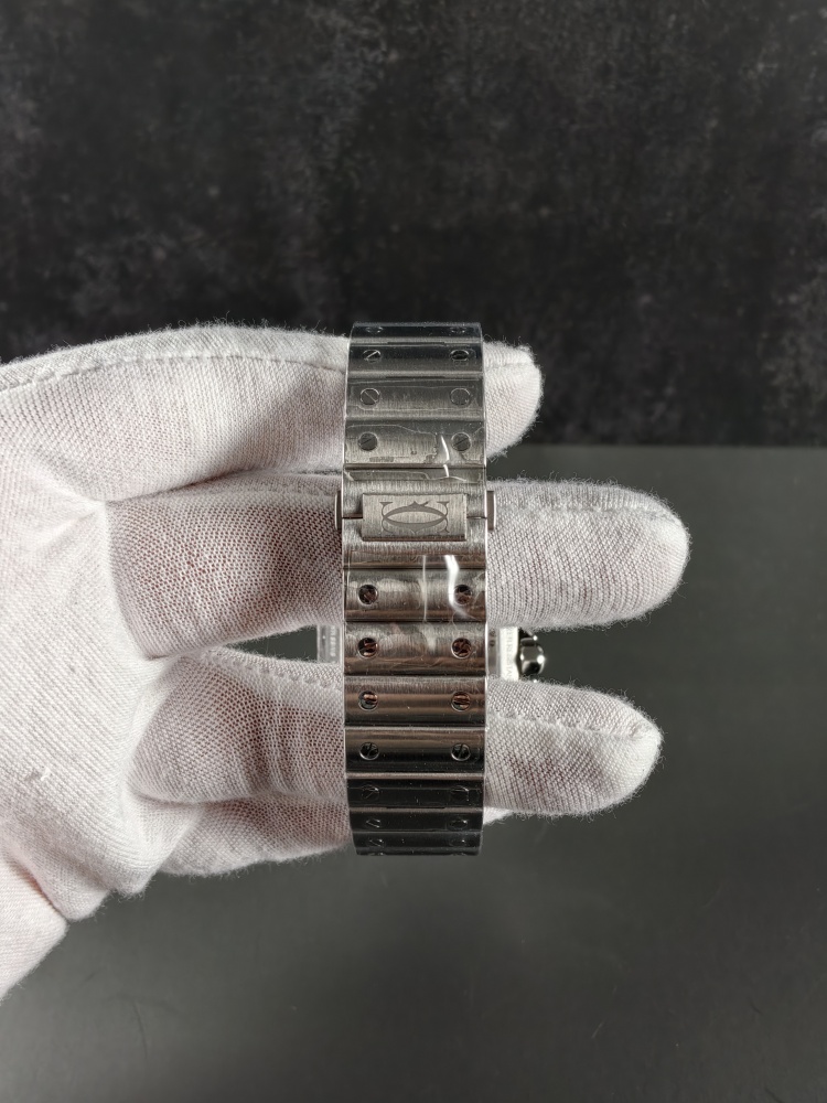RICH Santos de Cartier Skeleton WHSA0015 | 39.8mm | 9611 MC Clone Manual-Wind Movement