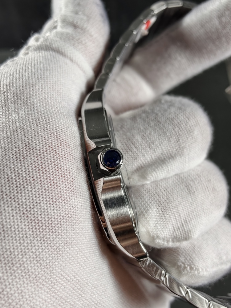 RICH Santos de Cartier Skeleton WHSA0015 | 39.8mm | 9611 MC Clone Manual-Wind Movement
