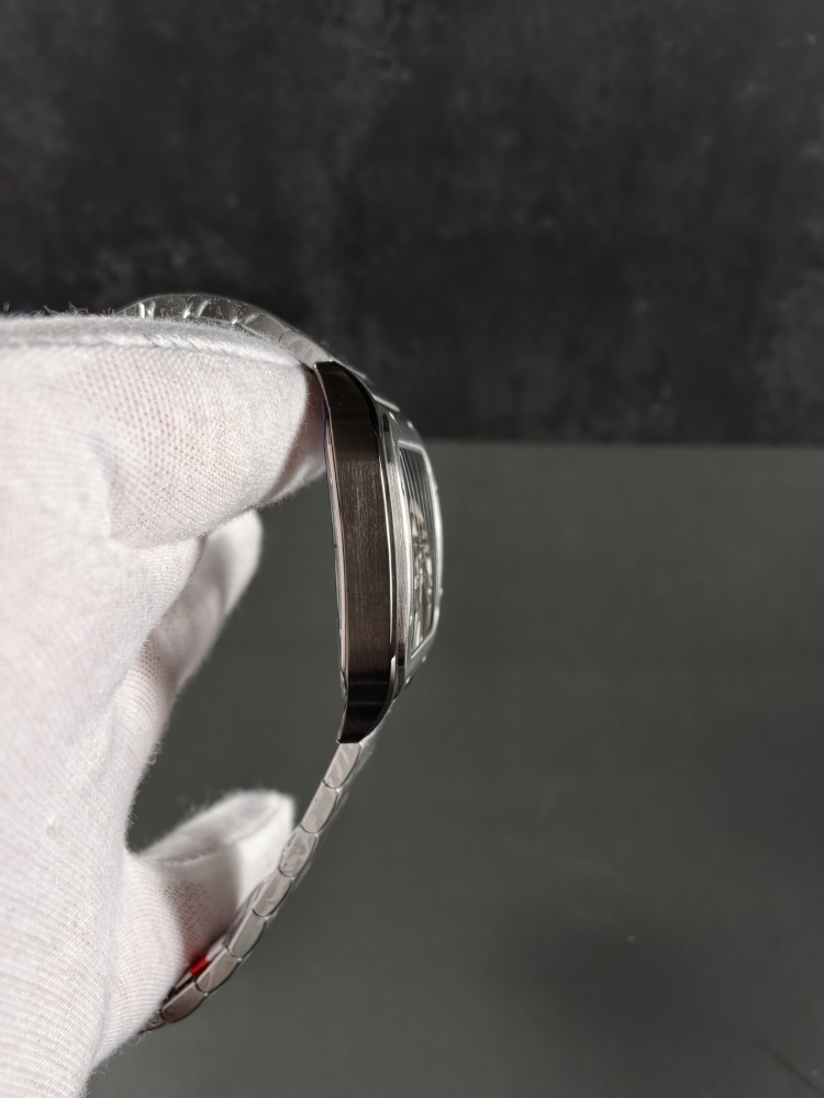 RICH Santos de Cartier Skeleton WHSA0027 Black ADLC | 39.8mm | 9611 MC Clone Manual-Wind Movement