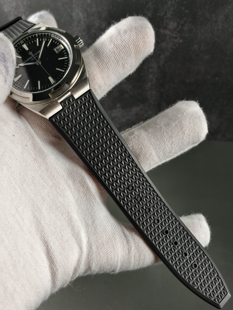 PPF Overseas 4500V Black Dial with Rubber Straps | 41mm |