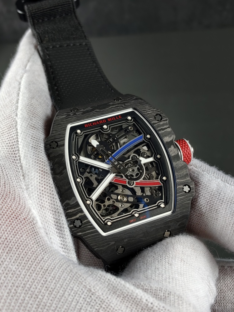 UMI RM 67-02 "Sébastien Ogier" | 38.7mm × 47.5mm | Custom Ultra-Thin Automatic Skeleton Movement