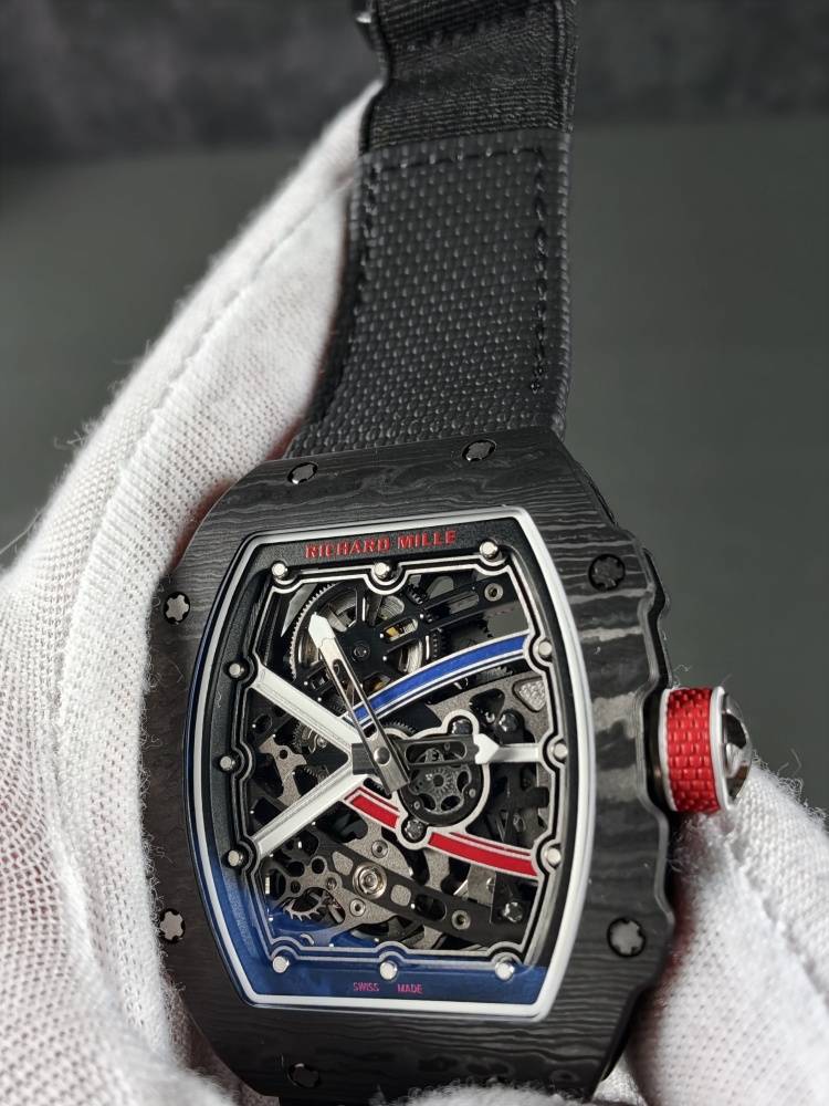 UMI RM 67-02 "Sébastien Ogier" | 38.7mm × 47.5mm | Custom Ultra-Thin Automatic Skeleton Movement