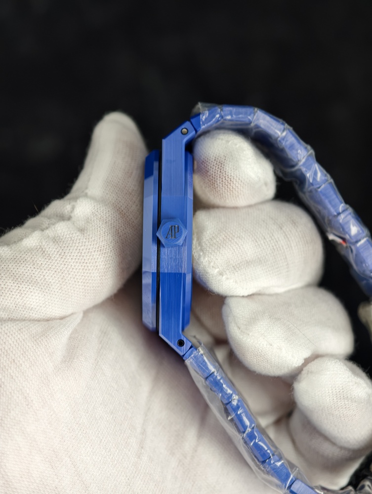 ZF Royal Oak 15500 41mm Blue Ceramic – SA4302 Free-Sprung Super Clone Movement
