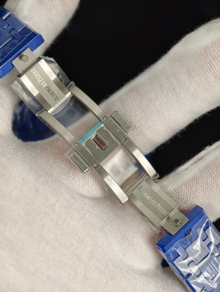 ZF Royal Oak 15500 41mm Blue Ceramic – SA4302 Free-Sprung Super Clone Movement