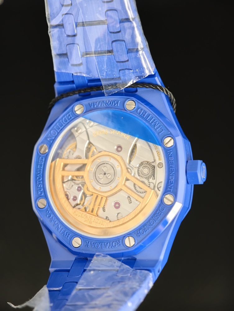 ZF Royal Oak 15500 41mm Blue Ceramic – SA4302 Free-Sprung Super Clone Movement