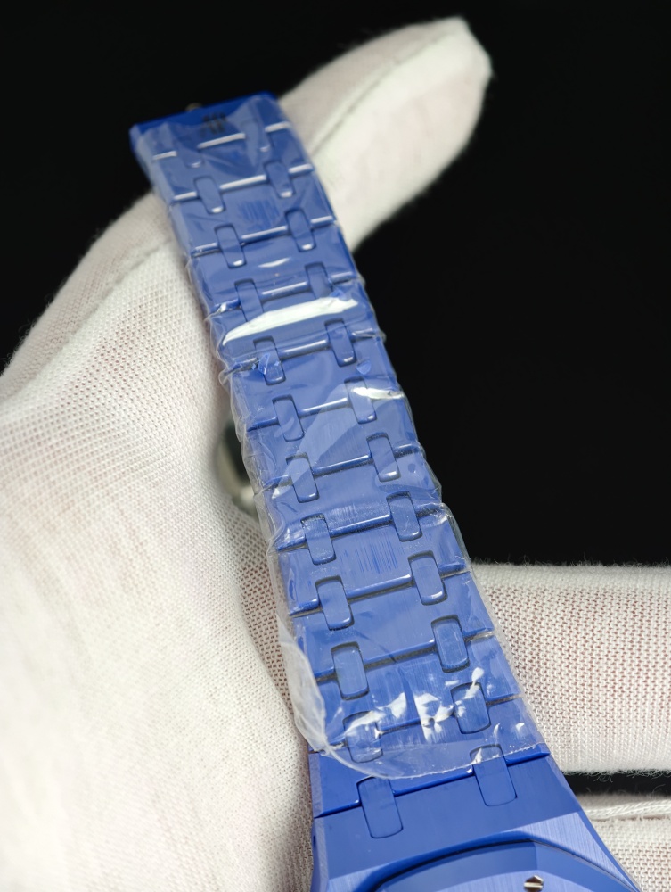 ZF Royal Oak 15500 41mm Blue Ceramic – SA4302 Free-Sprung Super Clone Movement