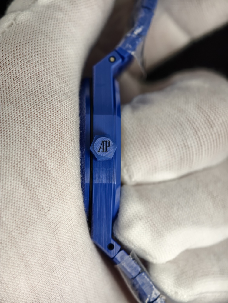 ZF Royal Oak 15500 41mm Blue Ceramic – SA4302 Free-Sprung Super Clone Movement