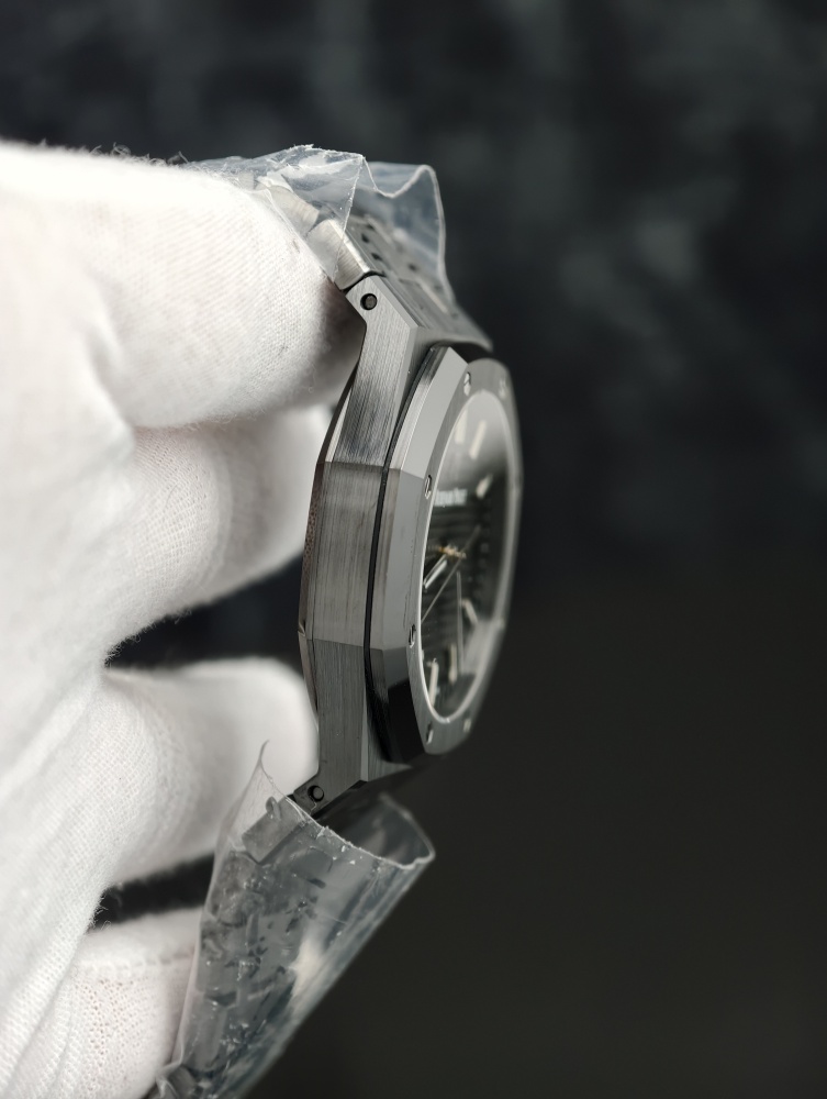ZF Royal Oak 15500 41mm Full Black Ceramic – SA4302 Free-Sprung Super Clone Movement