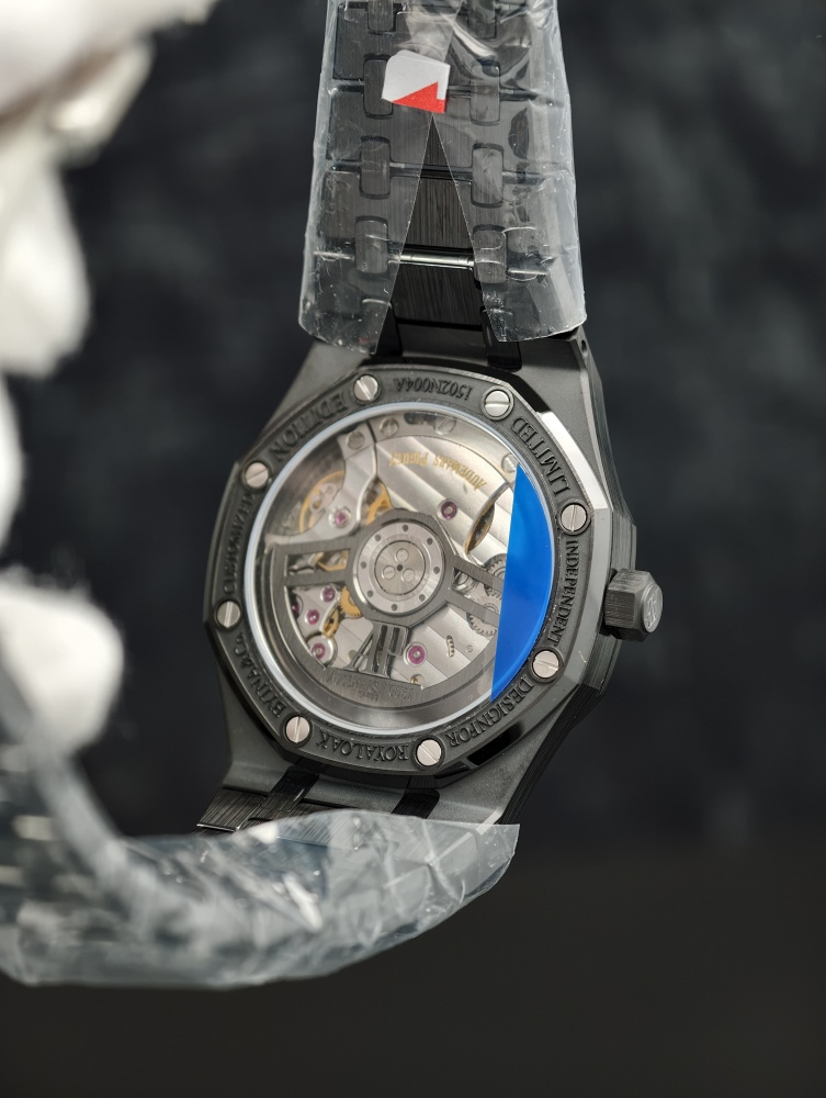 ZF Royal Oak 15500 41mm Full Black Ceramic – SA4302 Free-Sprung Super Clone Movement