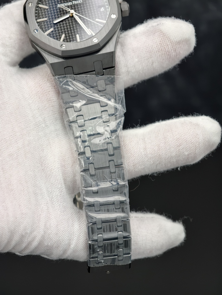 ZF Royal Oak 15500 41mm Full Black Ceramic – SA4302 Free-Sprung Super Clone Movement