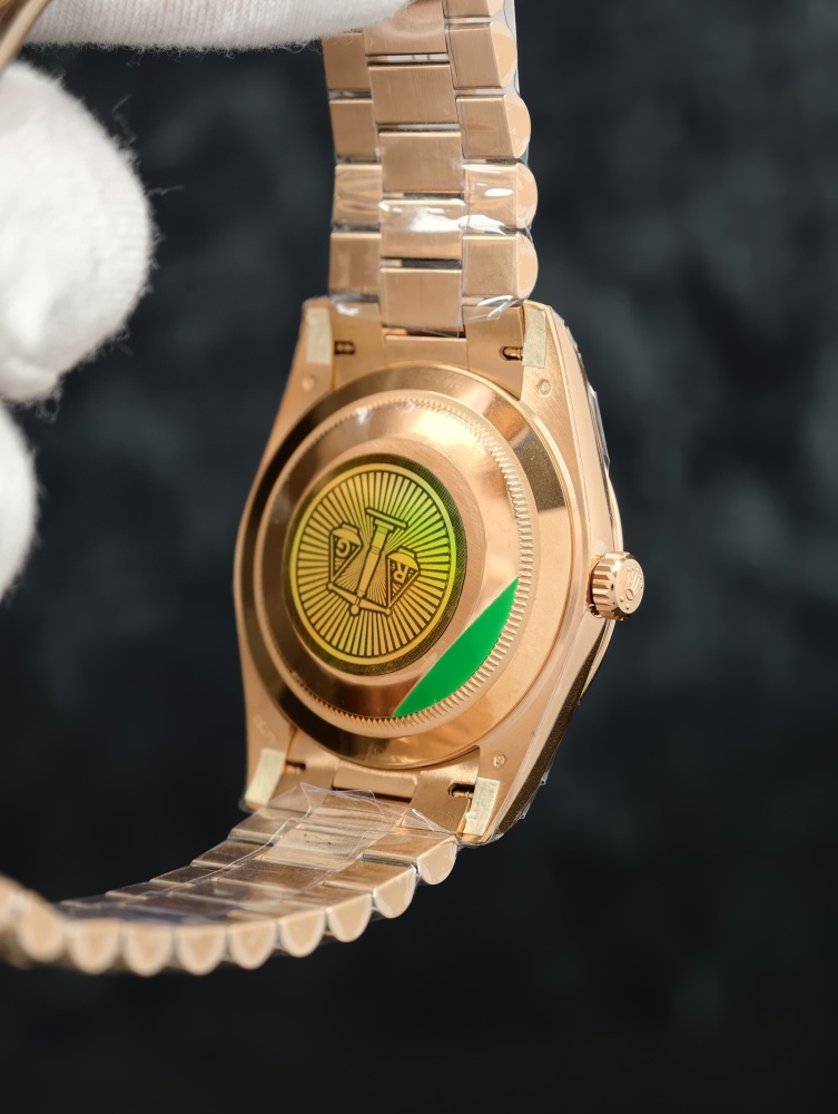 RGF Day-Date 40 Rose Gold Olive Dial | 40mm | SH3255 Super Clone Movement