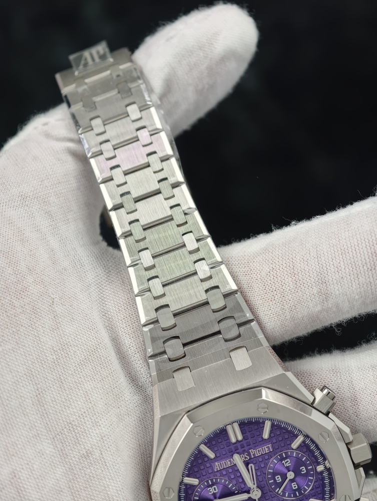 OCTA Free-Sprung Royal Oak Selfwinding Chronograph 26240 Purple Dial | 41mm | Free-Sprung SH4401 Super Clone Flyback Chronograph Movement