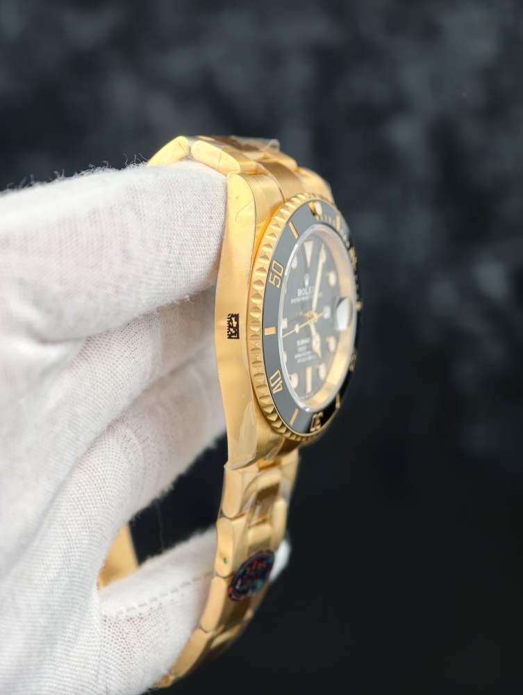 VF Submariner 126618LN 41mm Yellow Gold Black Dial – Black Ceramic Bezel