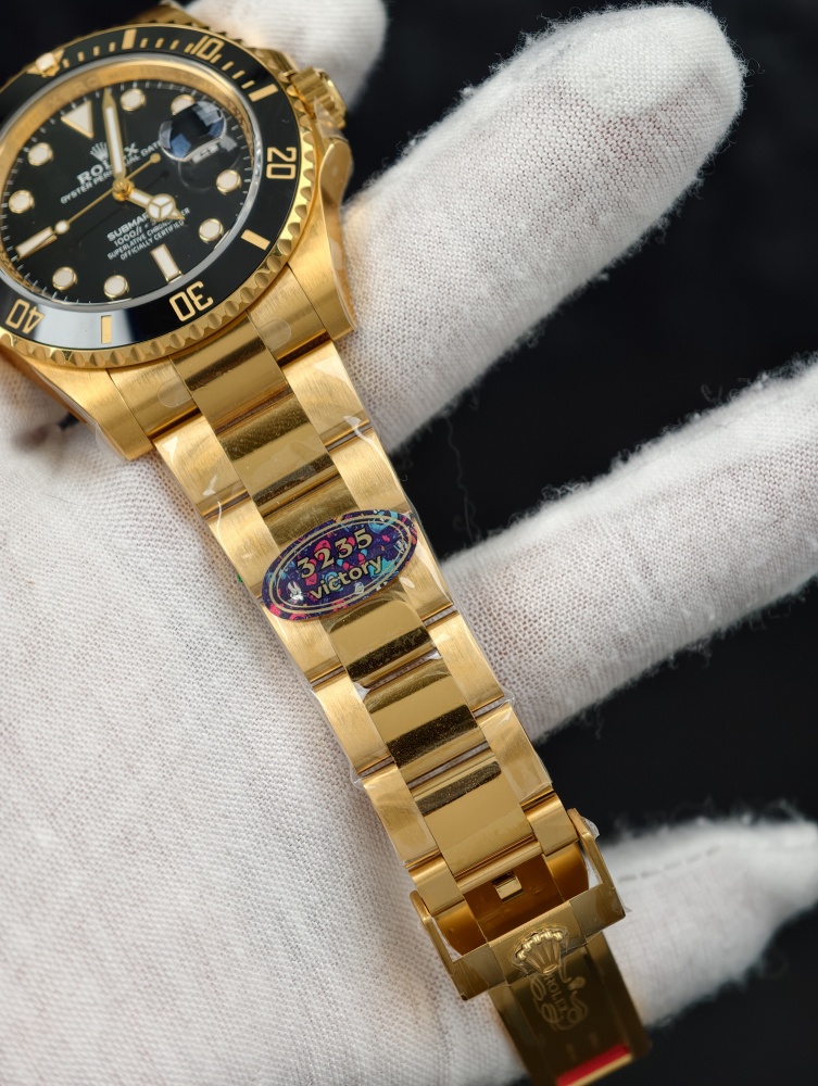 VF Submariner 126618LN 41mm Yellow Gold Black Dial – Black Ceramic Bezel
