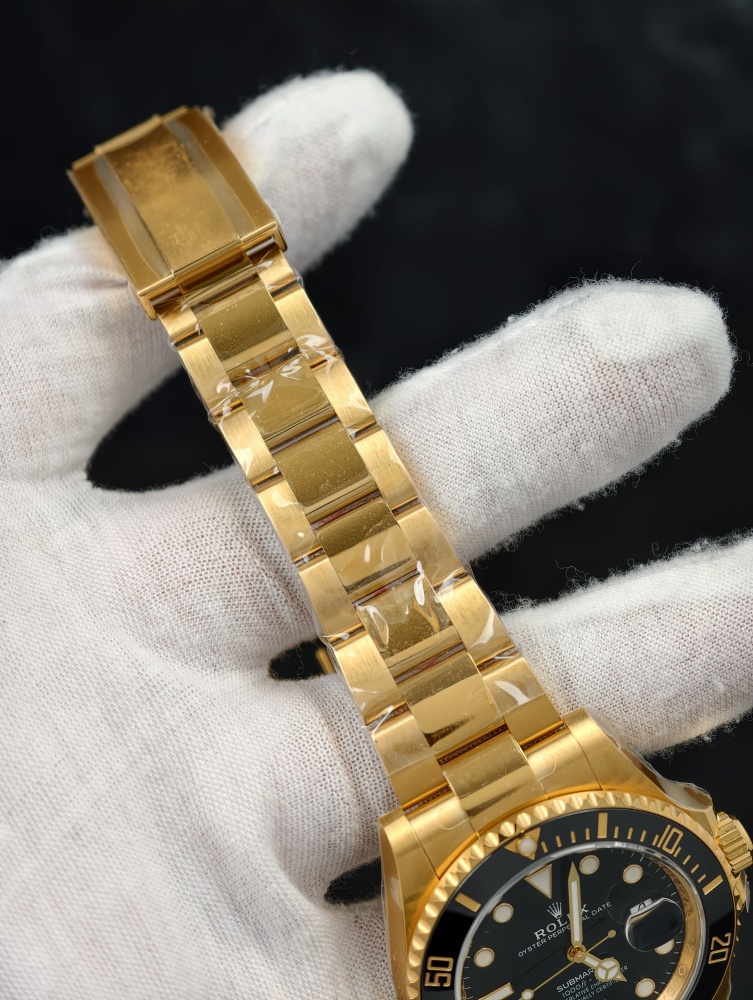 VF Submariner 126618LN 41mm Yellow Gold Black Dial – Black Ceramic Bezel