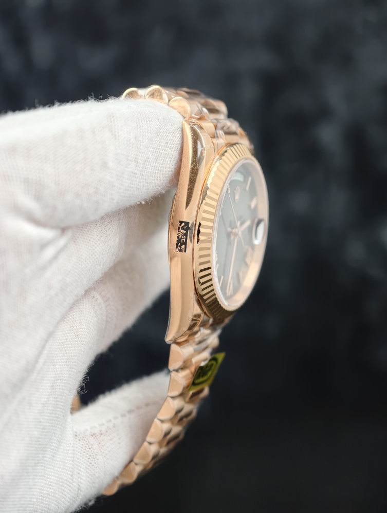 RGF Day-Date 40 Rose Gold Slate Ombre Dial | 40mm | SH3255 Super Clone Movement
