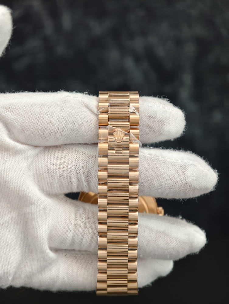 RGF Day-Date 40 Rose Gold Slate Ombre Dial | 40mm | SH3255 Super Clone Movement
