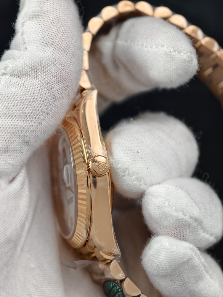 RC Day-Date 40mm Rose Gold White Dial – SH3255 Automatic Movement