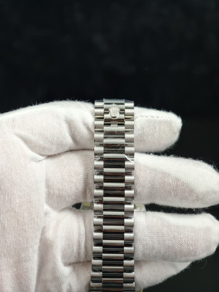 VSF V2 Day-Date 40mm White Gold Rhodium Dial – DD3255 Super Clone 182g