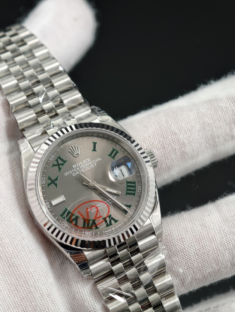 VSF V2 Datejust 36 Wimbledon | Fluted Bezel | Jubilee Bracelet | DD3235 Movement