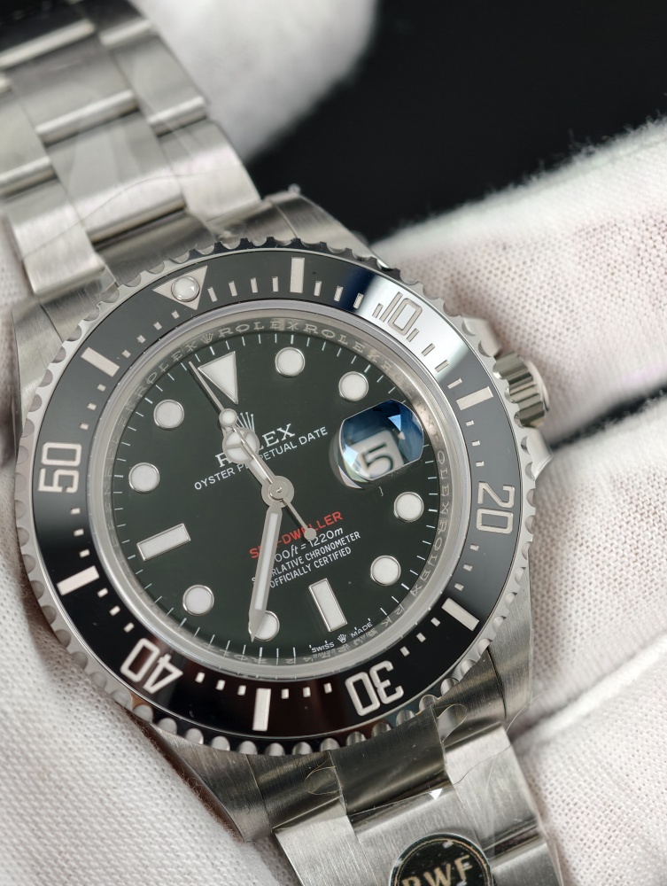 RW Sea-Dweller | 43mm | Free-Sprung JH3235 Super Clone Movement | Oyster Bracelet