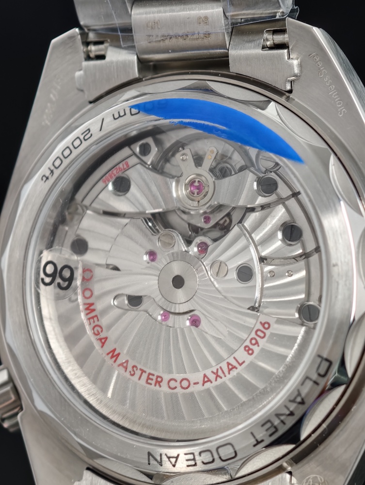 VSF Seamaster Planet Ocean 600M GMT 43.5mm Black & White “Tai Chi” – A8906 Automatic GMT Movement