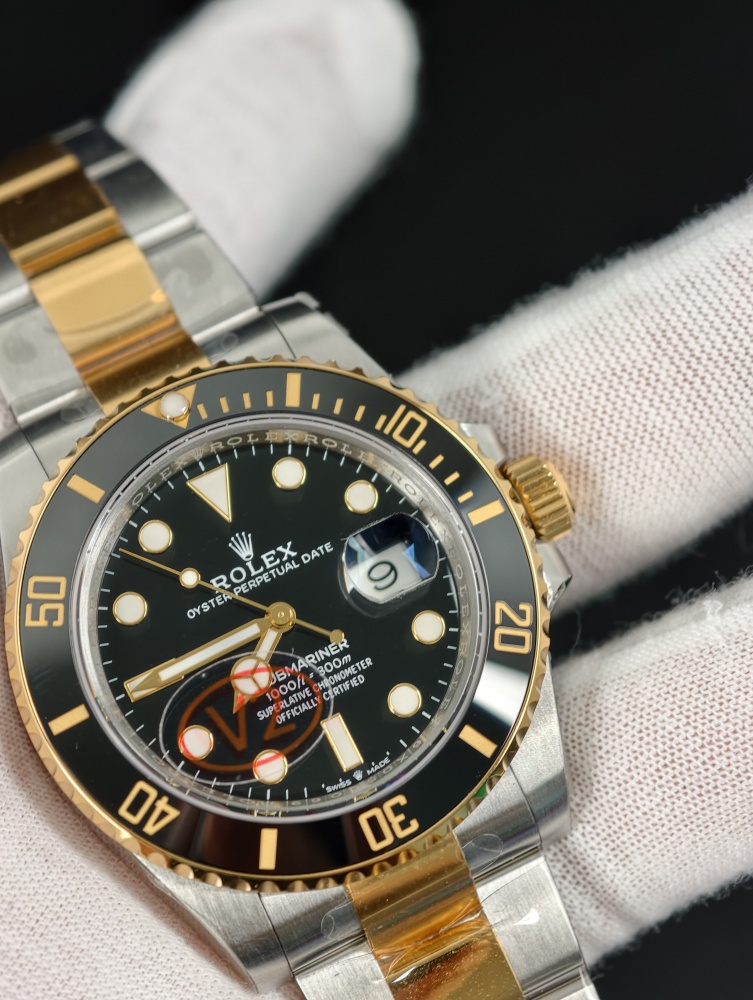 VSF V2 Submariner 126613LN 41mm Two-Tone Yellow Gold Black – DD3235 Super Clone – Gain Weight