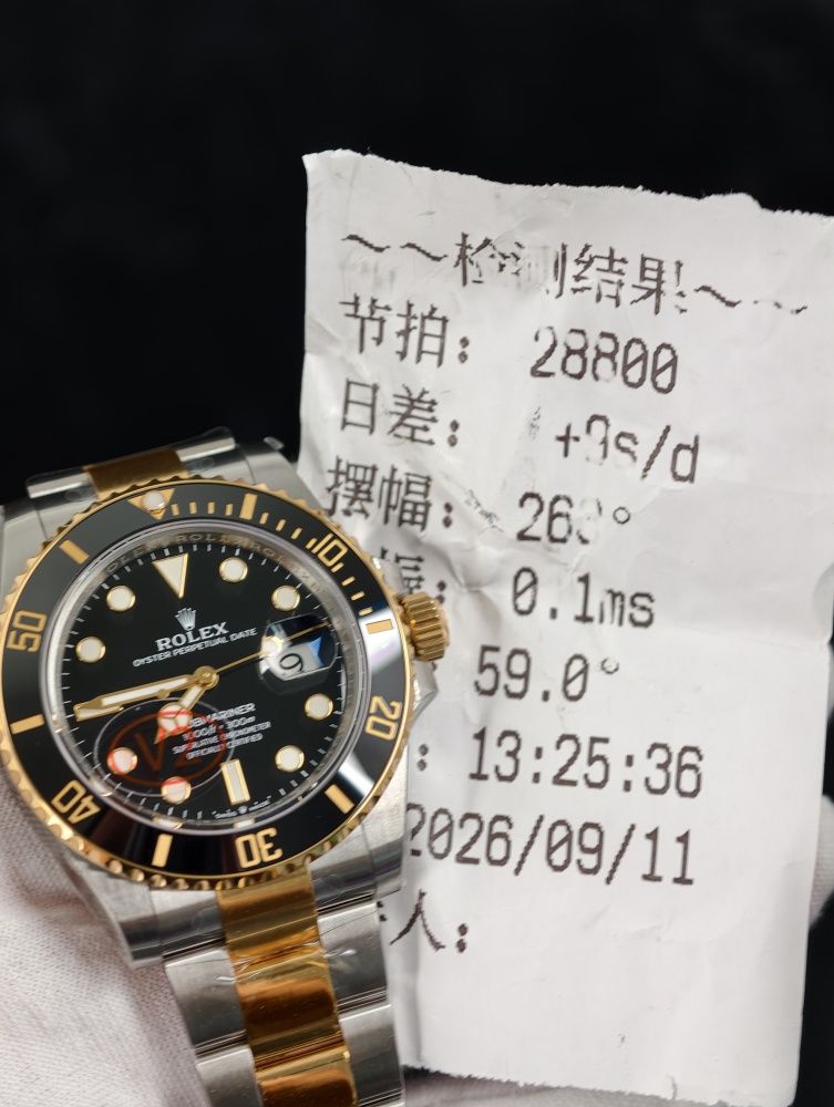 VSF V2 Submariner 126613LN 41mm Two-Tone Yellow Gold Black – DD3235 Super Clone – Gain Weight