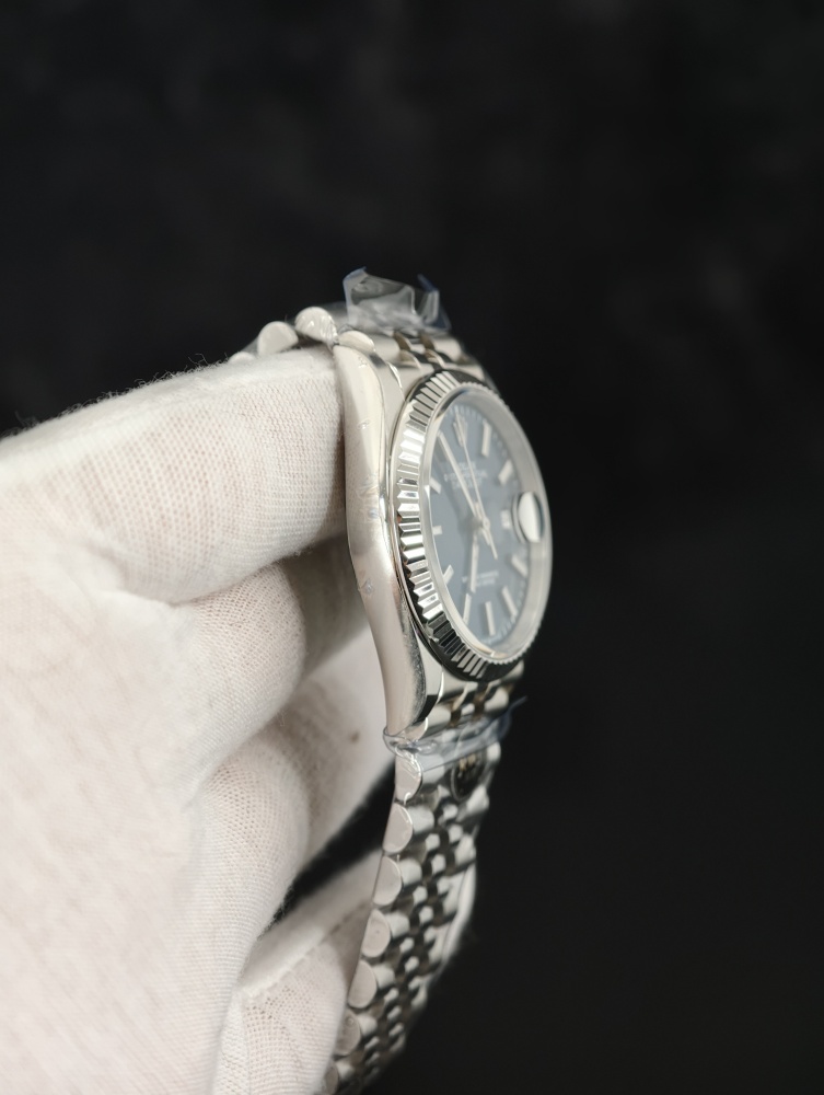 RW Free-Sprung Datejust Blue Dial | 36mm | Free-Sprung JH3235 Super Clone Movement | Jubilee Bracelet | Fluted Bezel