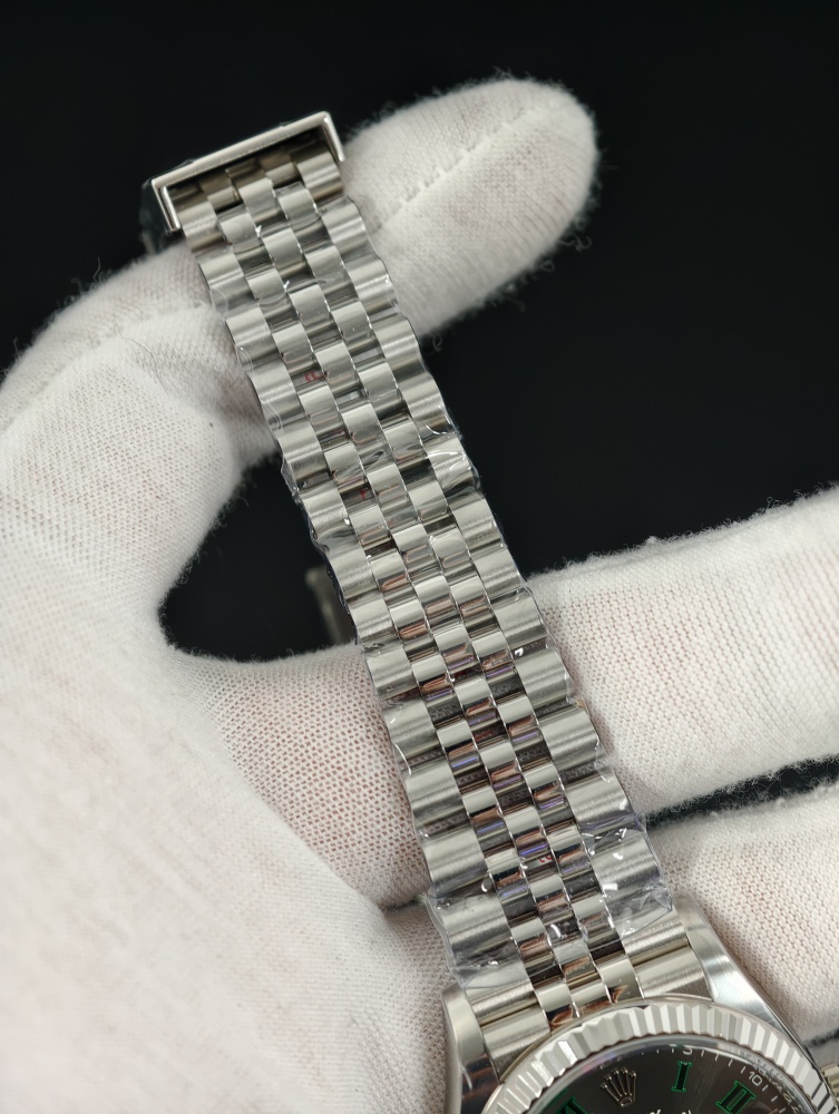 RW Free-Sprung Datejust Wimbledon Dial | 36mm | Free-Sprung JH3235 Super Clone Movement | Jubilee Bracelet | Fluted Bezel